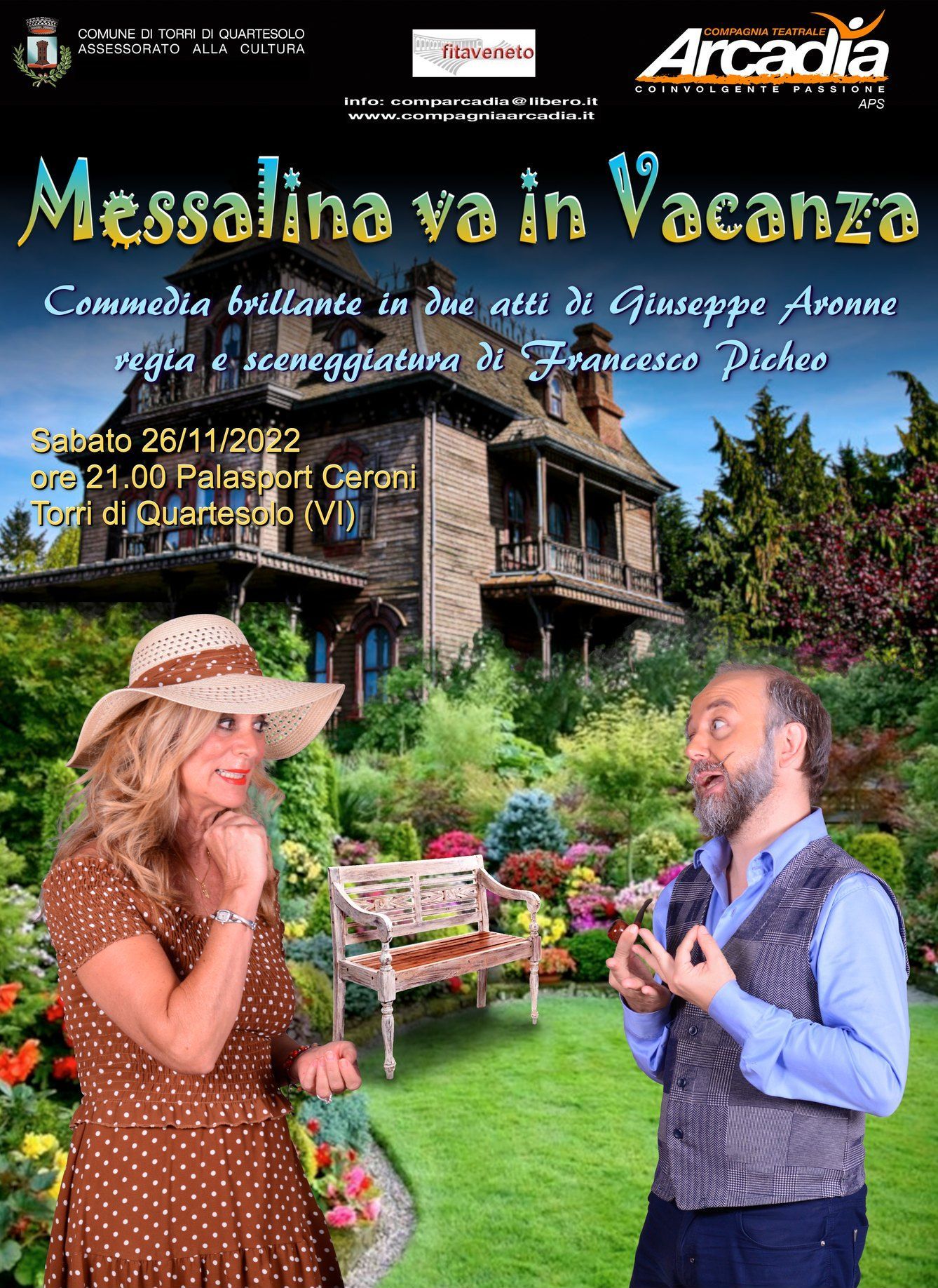 Lo spettacolo Messalina va in vacanza